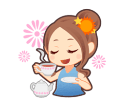 Weather girl Teruko sticker #242962