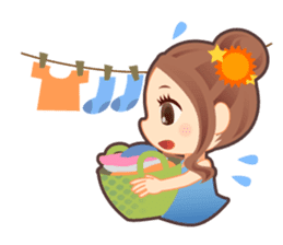 Weather girl Teruko sticker #242963