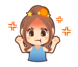 Weather girl Teruko sticker #242966