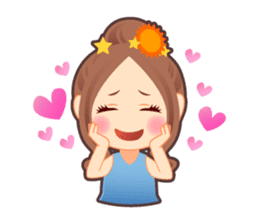 Weather girl Teruko sticker #242967