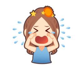 Weather girl Teruko sticker #242968
