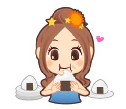 Weather girl Teruko sticker #242969