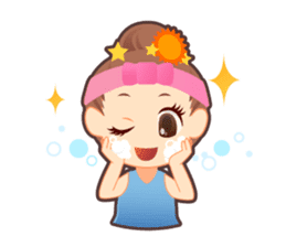 Weather girl Teruko sticker #242973