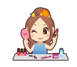 Weather girl Teruko sticker #242974