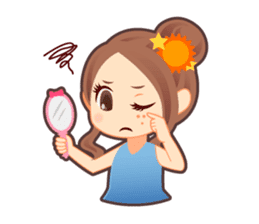 Weather girl Teruko sticker #242975