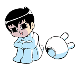 Sensitive Japanese Boy Hita Hita kun sticker #242978