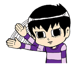 Sensitive Japanese Boy Hita Hita kun sticker #242992