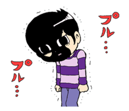 Sensitive Japanese Boy  Hita Hita kun sticker #243002