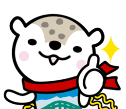 Asahikawa city symbol character "Asappy" sticker #243143