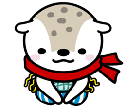Asahikawa city symbol character "Asappy" sticker #243145