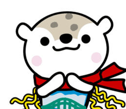 Asahikawa city symbol character "Asappy" sticker #243153
