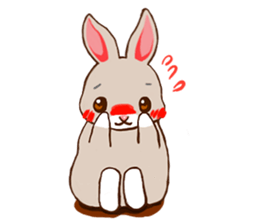 Woods of a rabbit sticker #243178