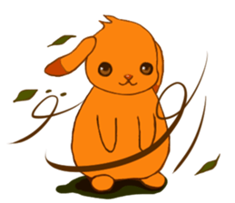 Woods of a rabbit sticker #243182