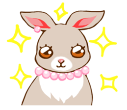 Woods of a rabbit sticker #243187