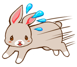 Woods of a rabbit sticker #243188