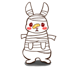 Woods of a rabbit sticker #243192