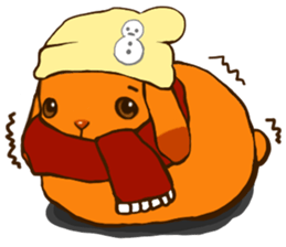 Woods of a rabbit sticker #243213