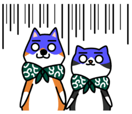 FUROSHIKI PET sticker #244499