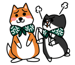 FUROSHIKI PET sticker #244515