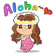 I love Hawaii, Aloha! sticker #244577