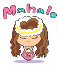 I love Hawaii, Aloha! sticker #244578