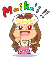 I love Hawaii, Aloha! sticker #244579