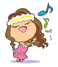 I love Hawaii, Aloha! sticker #244590