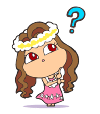 I love Hawaii, Aloha! sticker #244592