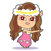 I love Hawaii, Aloha! sticker #244598