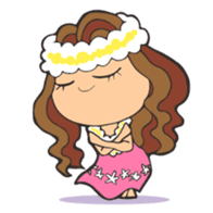 I love Hawaii, Aloha! sticker #244599