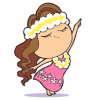 I love Hawaii, Aloha! sticker #244600