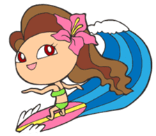 I love Hawaii, Aloha! sticker #244604