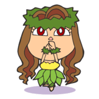 I love Hawaii, Aloha! sticker #244605