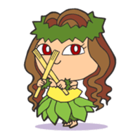 I love Hawaii, Aloha! sticker #244609