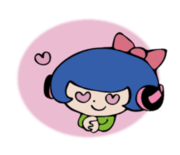 TAMESU and KIKO's Headphone Life sticker #244737