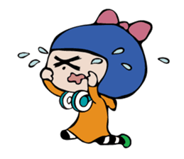 TAMESU and KIKO's Headphone Life sticker #244741