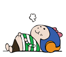 TAMESU and KIKO's Headphone Life sticker #244746