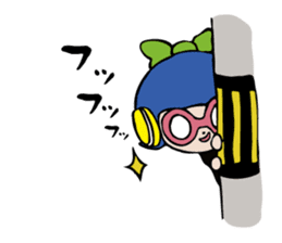 TAMESU and KIKO's Headphone Life sticker #244752