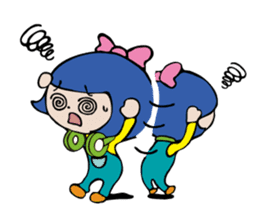 TAMESU and KIKO's Headphone Life sticker #244755