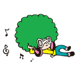 TAMESU and KIKO's Headphone Life sticker #244759
