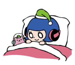 TAMESU and KIKO's Headphone Life sticker #244764