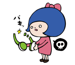 TAMESU and KIKO's Headphone Life sticker #244774