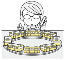 A working! girl! sticker #245074