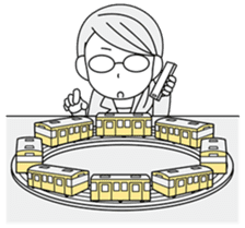 A working! girl! sticker #245074