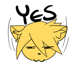 Mellow Cat sticker #245739