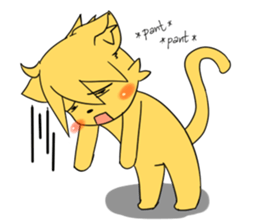 Mellow Cat sticker #245750