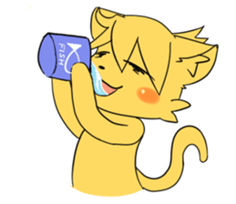 Mellow Cat sticker #245757
