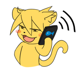 Mellow Cat sticker #245760