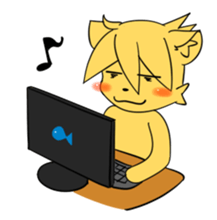 Mellow Cat sticker #245762