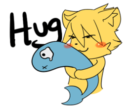 Mellow Cat sticker #245769